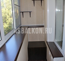Алюминиевое остекление балконов 7