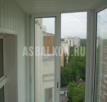 Алюминиевое остекление балконов 40