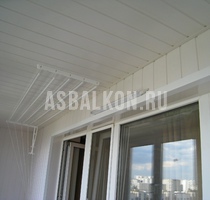 Отделка балконов пластиковыми панелями 18