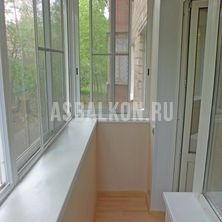 отделка балкона под ключ - 1