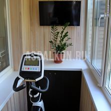 примеры работ - лоджия