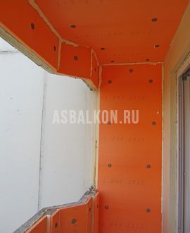Утепление лоджии и балкона пеноплексом