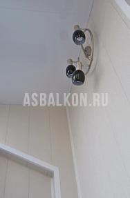 Обшивка панелями ПВХ балконов в Москве