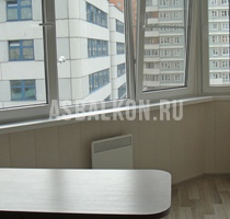 Фотогалерея - Объединение балкона с комнатой 1