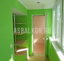 Фотогалерея - Объединение балкона с комнатой 11