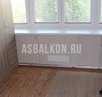 Фотогалерея - Объединение балкона с комнатой 10
