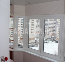 Фотогалерея - Объединение балкона с комнатой 35