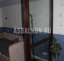 Фотогалерея - Объединение балкона с комнатой 38