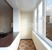 Фотогалерея - Объединение балкона с комнатой 44