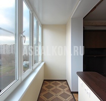 Фотогалерея - Объединение балкона с комнатой 45