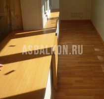 Фотогалерея - Объединение балкона с комнатой 54