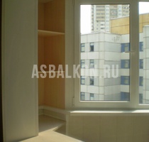 Фотогалерея - Объединение балкона с комнатой 57