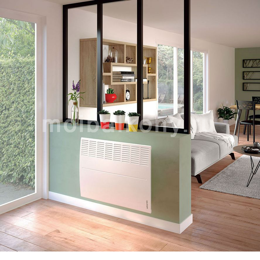 МОНТАЖ ЭЛЕКТРИЧЕСКОГО КОНВЕКТОРА на балконе и лоджии    - «Альянс Спецстрой» -  