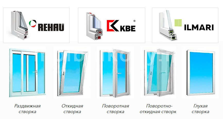 остекление балконов и лоджий профилем KBE, REHAU, ILMARI   - «Альянс Спецстрой» -   