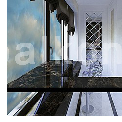 Внутренняя отделка балконов и лоджий мрамором и керамогранитом  под ключ   - «Альянс Спецстрой» -  