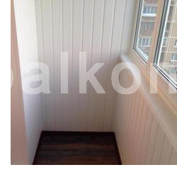 Внутренняя отделка балконов и лоджий пластиковой вагонкой ПВХ под ключ   - «Альянс Спецстрой» -  