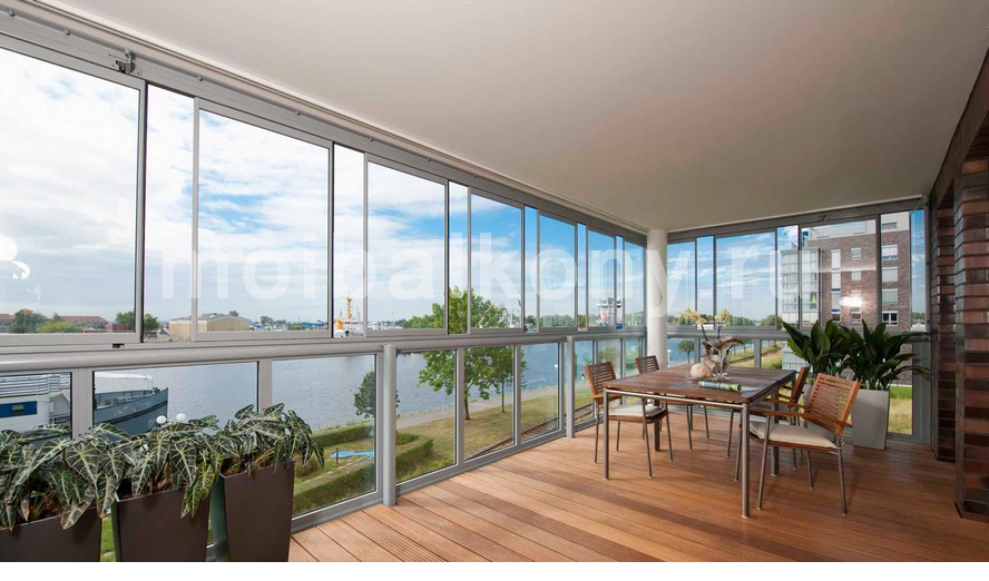 ФРАНЦУЗСКОЕ ПАНОРАМНОЕ остекление балконов и лоджий   - «Альянс Спецстрой» -  