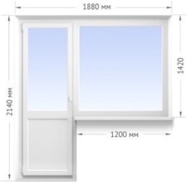 Балконный блок - пример 3